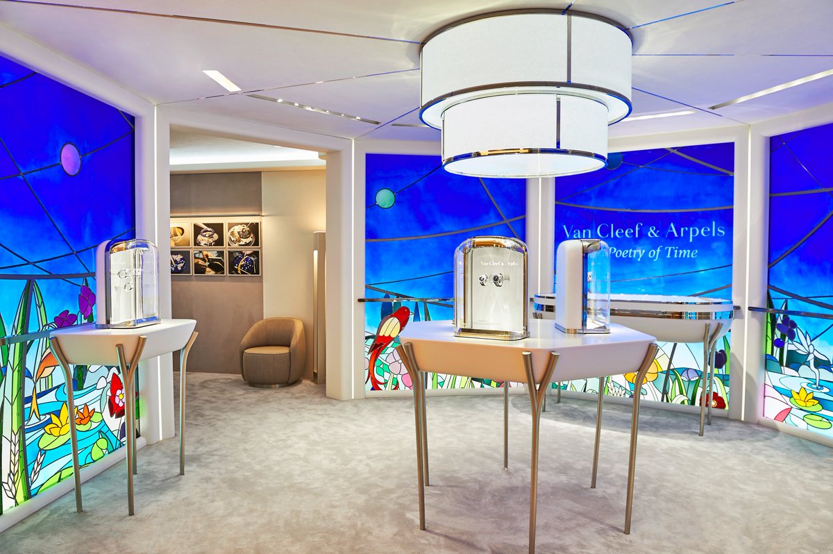 Agence Auvray x <a href="/vancleefarpels/">Van Cleef & Arpels</a> : Expositions Poetry of Time 2018 - 2019, des événements inédits dans l'univers du design #design #architecture #luxe #bijouterie