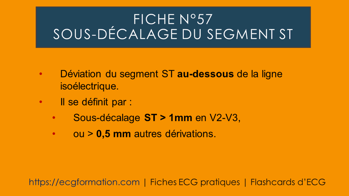 EcgFormation's tweet photo. Fiche N°57 | Sous-décalage du segment ST.
#ecgformation #ecg #ekg #electrocardiogramme #cardiologie #cardio #formationecg #medecine #segmentst https://t.co/1NtAQ5aYyF