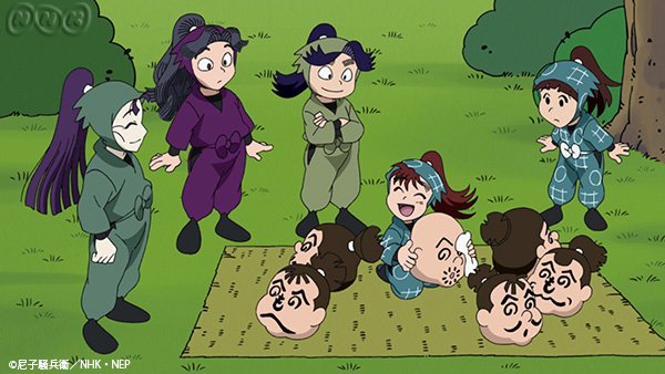 Nhkアニメ 忍たま 作法委員会 主に戦国時代にあった独特な作法を学ぶ委員会 戦作法の首実検用 生首フィギュア は必須道具 不気味なものを取り扱うことが多いせいか 冷静な思考を持った生徒が多く所属している 委員長は立花仙蔵 クール