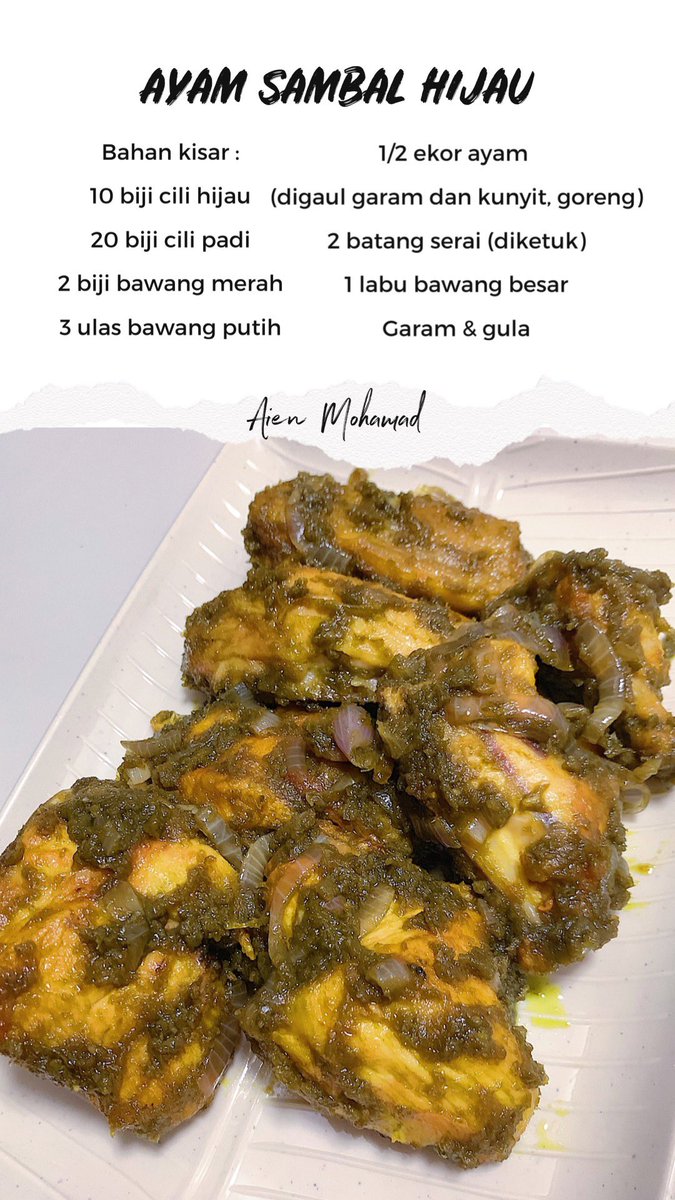 Thread By At Aienmohd Resepi Simple Budak Baru Belajar Masak