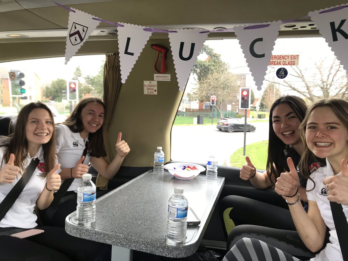 LboroHSSport's tweet photo. ...and we are on route! The U16 team are on the way to the #snsnationalcup to compete in the final, massive good luck to our girls and their coaches! @sistersnsport 💜 https://t.co/MlyjJa6ESo