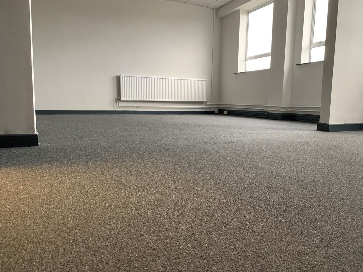 Our residents <a href="/FSGrecruit/">The Field Solutions Group</a> 's class new office space... check out the transformation 👌
We have more customised office spaces available to rent with a range of benefits including business rates &amp; ample car parking! Enquire to Ellis.Blackham@jjxlogistics.co.uk for more information!
