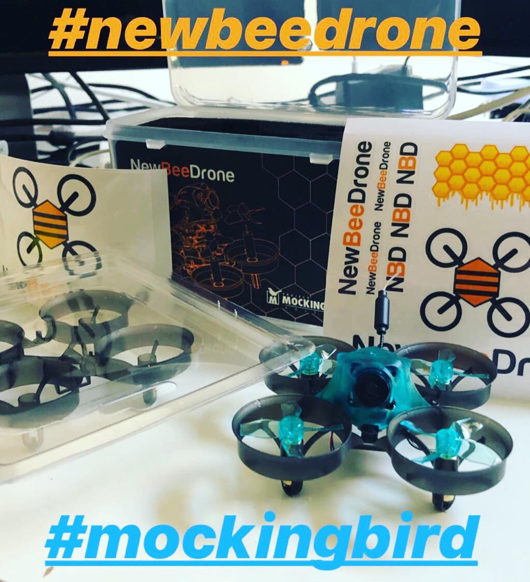 WindRiderFPV's tweet image. Ready for a lot of fun! #newbeedrone #fpvdrone #mockingbird #tinywhoop
