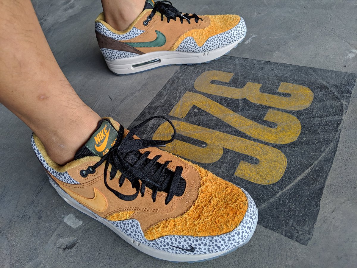 _slickrick's tweet photo. Happy Safari. #happyairmaxday #sneakerfilesph #sneakers #kotd https://t.co/eQBAIA2CPp