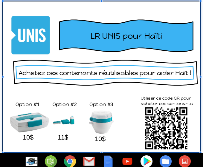 classelabo7's tweet photo. Nous avons créé plusieurs recettes déclieuses pour nos contenants alors allez en acheter dès aujourd’hui en remplissant le bon de commande. https://t.co/VeEqnbpxLm  #LRPourHaïti https://t.co/NiLLYx2lYL