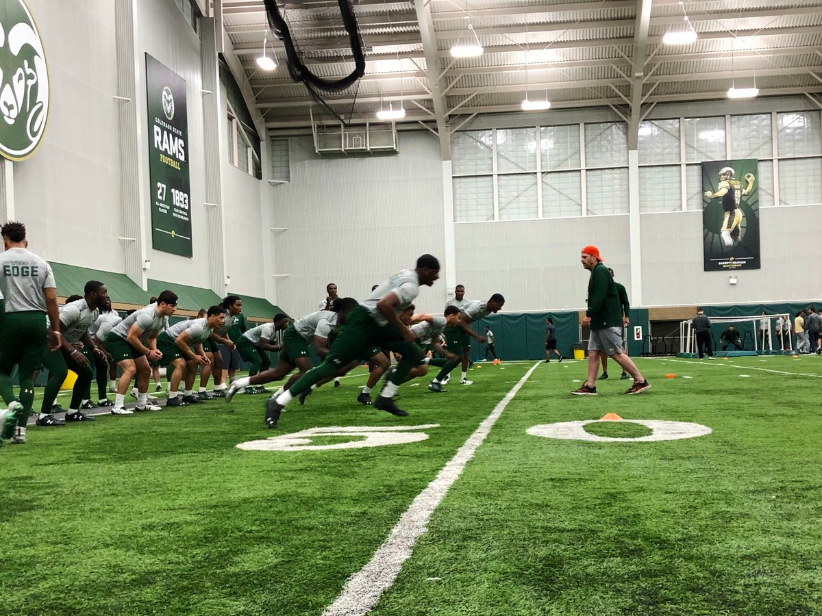 CSUFootball's tweet photo. ✔️Phase I — Welcome to the #EDGE
✔️Phase II — Spring Ball
Time to Sharpen our #EDGE.
Welcome to Phase III: #GreenForge https://t.co/sK9fDdOBRu