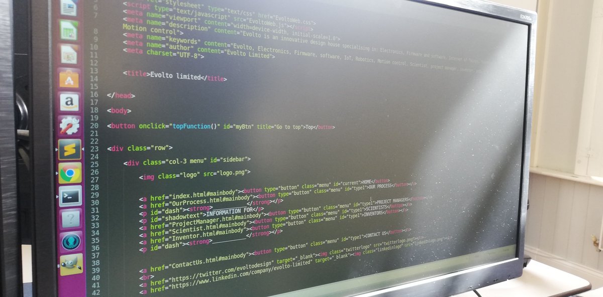 EvoltoDesign's tweet image. As well as electronics, there is a lot of coding underway at Evolto. Our products need both elements to function, it's all about teamwork!

#EvoltoDesign #IntelligentElectronicDesign