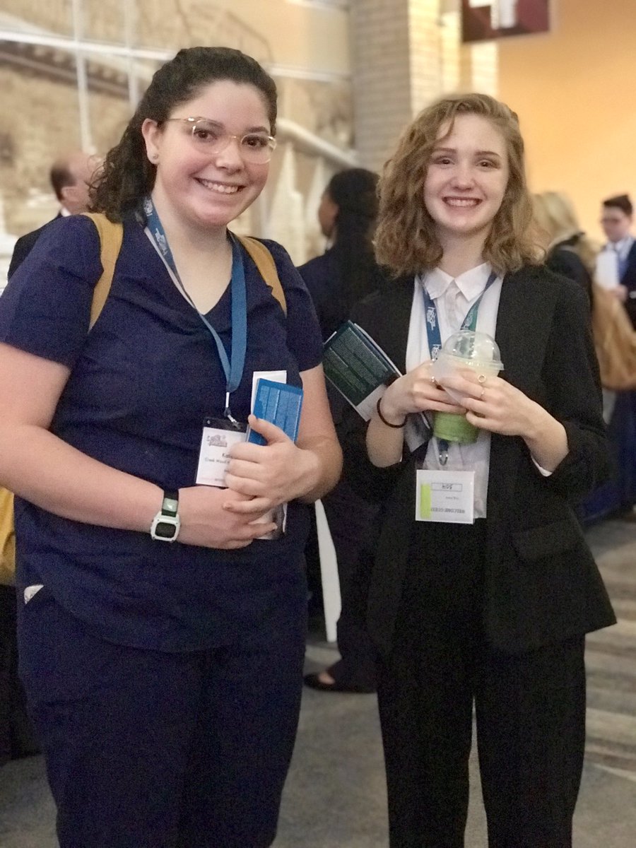 HosaNews's tweet photo. Competitors looking sharp and ready to show their skills #TNHosaSLC @creekwoodhs https://t.co/u3TeL8XYob