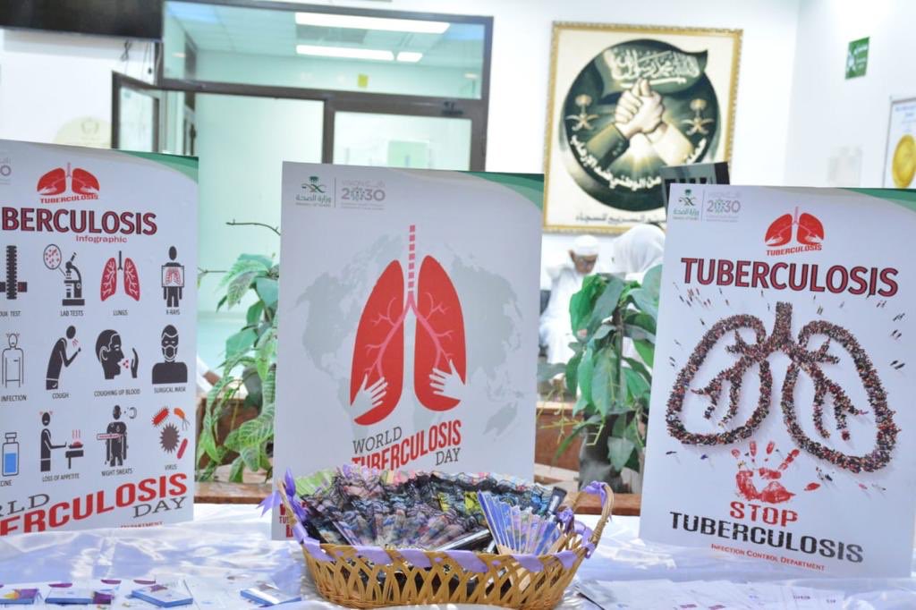 Jeddahhealth's tweet photo. #مستشفى_الملك_عبدالعزيز  بجدة يحتفل بـ #اليوم_العالمي_للدرن بهدف رفع الوعي العام حول المرض والجهود المبذولة للقضاء عليه https://t.co/zCrUQwVx6C