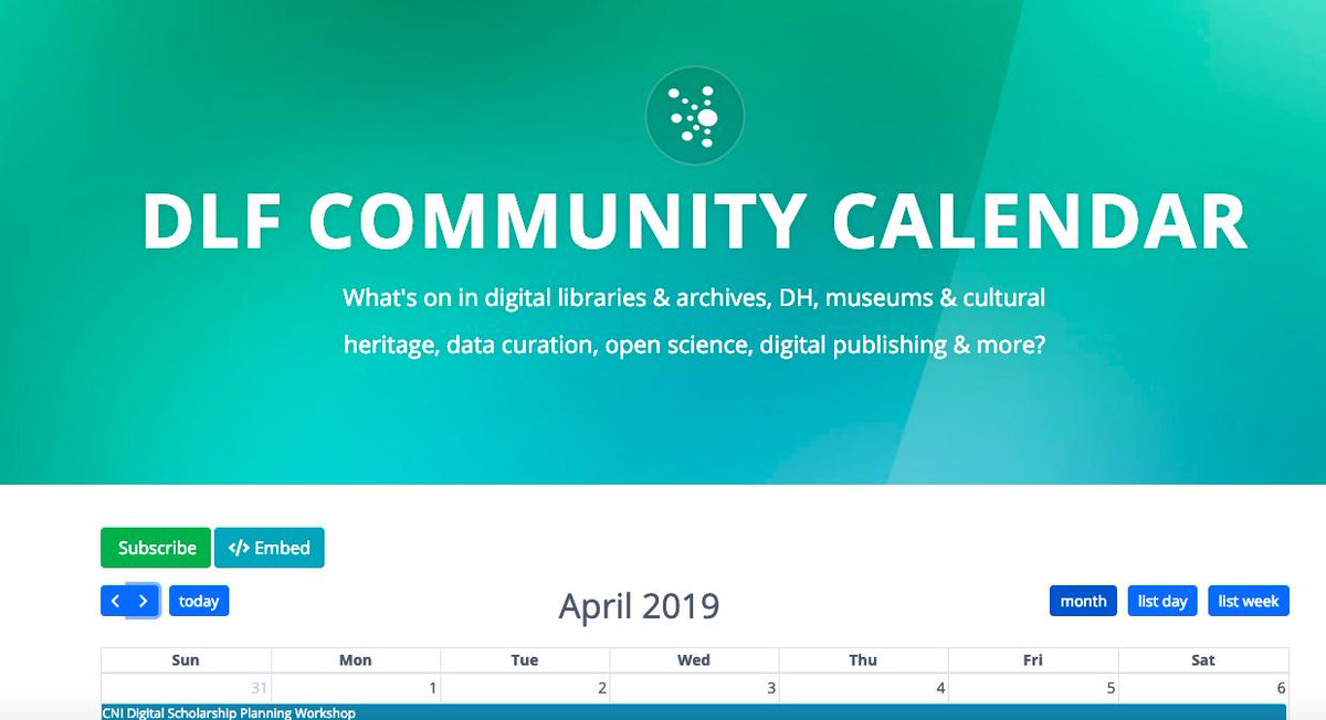 CLIRDLF's tweet image. Looking for upcoming #dh / #diglib conferences, or need to know when #DLFgroups are meeting next? The DLF Community Calendar's always up to date. digital-conferences-calendar.info