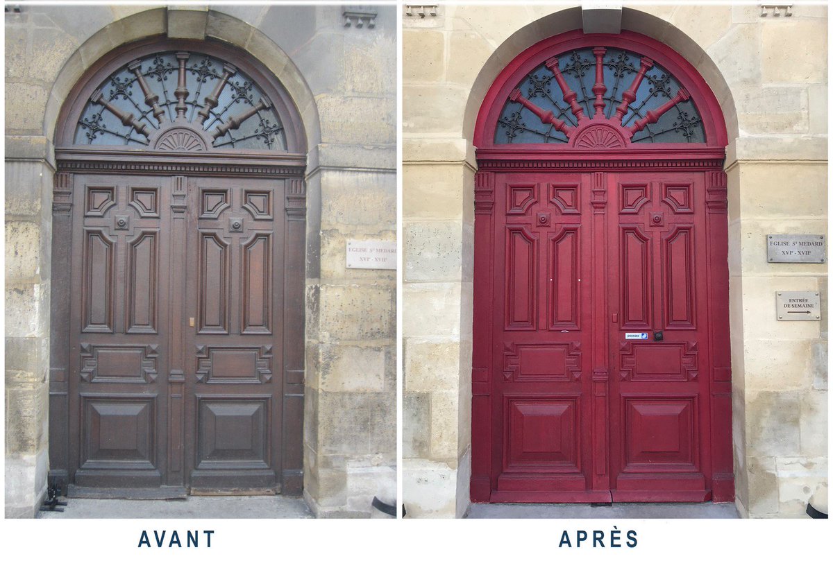 En direct de l'église Saint-Médard à Clichy la Garenne (dpt 92). Les travaux de menuiserie et de charpente sont bien terminés. Qu'en pensez vous ?
#charpente #menuiserie #restauration #restitution #patrimoine #eglise #clichylagarenne 
#LeBois #LeFer #UneHistoire
#ateliersperrault