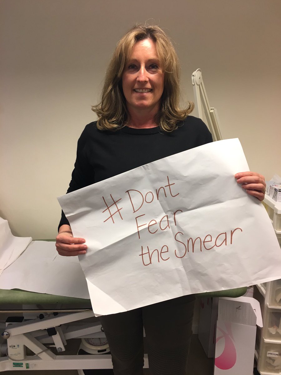realrachelwells's tweet photo. @dfts_uk just had a smear test, hardly felt a thing please share widely to encourage screening it may save a life https://t.co/NVzSFddsyt