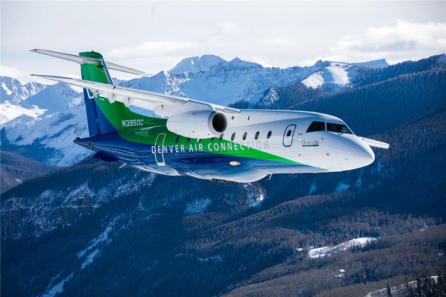 👉 Did you know that Key Lime Air has passenger routes in Colorado? Denver Air Connection services Denver, Grand Junction, Centennial, CO as well as Riverton and Sheridan in Wy. Book your next trip at at denverairconnection.com! 🤩 Follow us on social media @DenverAirConnection