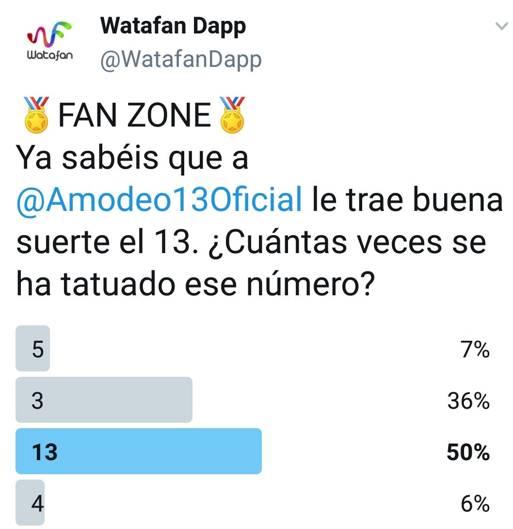 Hubiera sido muy poético que @Amodeo13Oficial tuviera 13 tatuajes del número 13, pero la realidad es que ¡solo tiene 3!