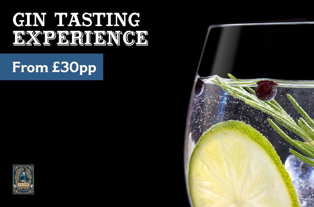 oldtomsdurham's tweet photo. Get 4 G&amp;T's, perfectly garnished and paired with a tonic of your choice, as well as plenty of delicious nibbles for just £30 per person.

To book your Gin Experience, message us today! 📲 https://t.co/JA06PMyZEi