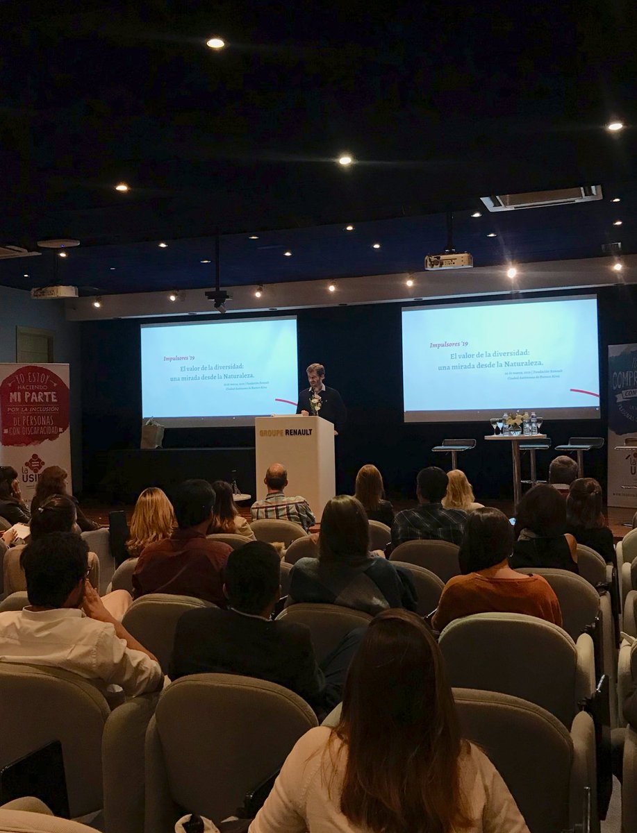 Ahora <a href="/Godalot/">Gonzalo del Castillo</a> habla de: el valor de la diversidad, una mirada desde la naturaleza 
#Impulsores2019