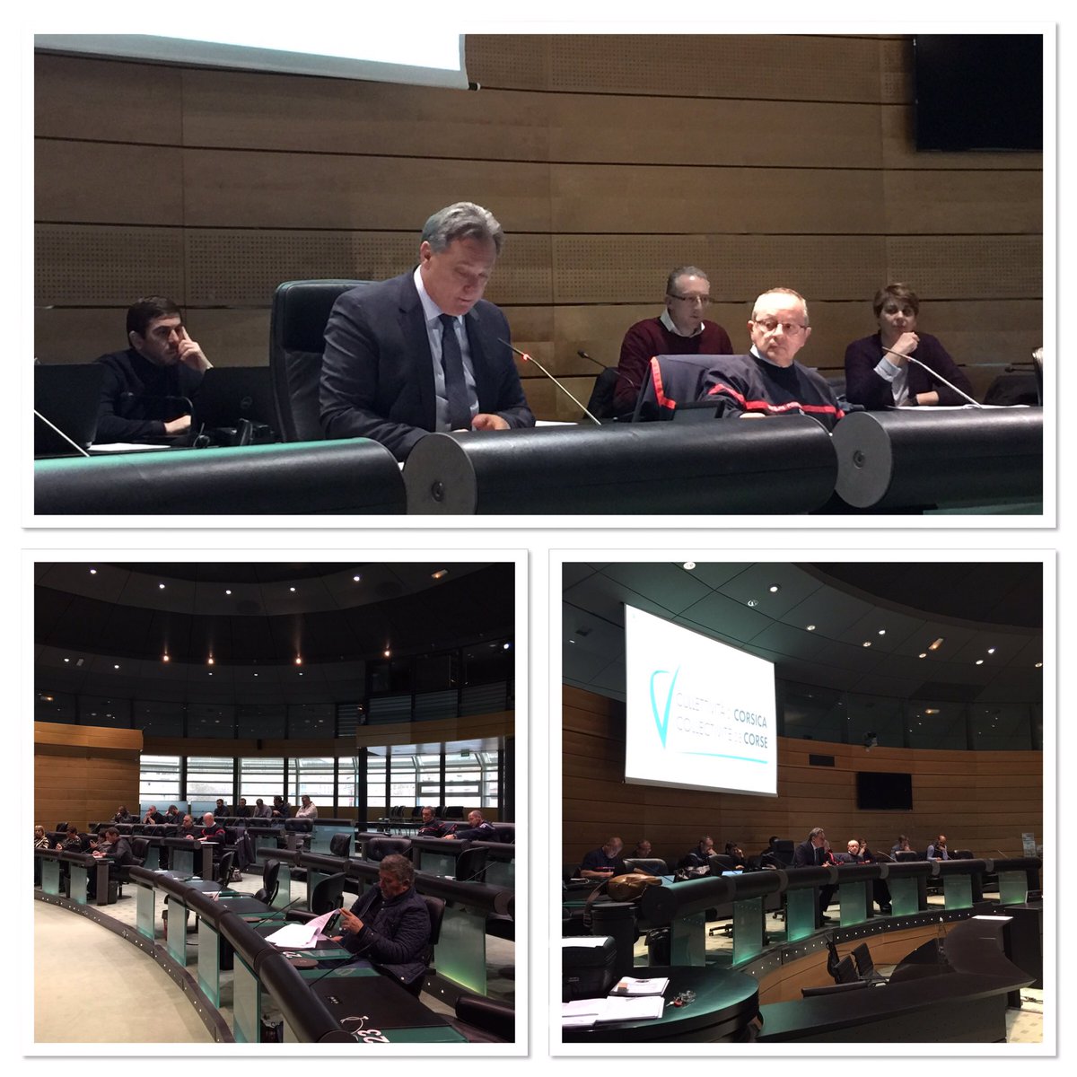 sis_2b's tweet photo. #PCASIS2B 📚 26/03/19
@GuyArmanet apre i travaglii di u Cunsigliu d’Amministrazione di u @sdis2b incu l’eletti amministratori.
Ordine di u ghjornu :
🔹Bilanciu Iniziale 2019
🔹Contu Amministrativu 2018
🔹Contu di Gestione 2018
È d’altri raporti finanziarii è propiu à u persunale. https://t.co/WYOw1RJpjT