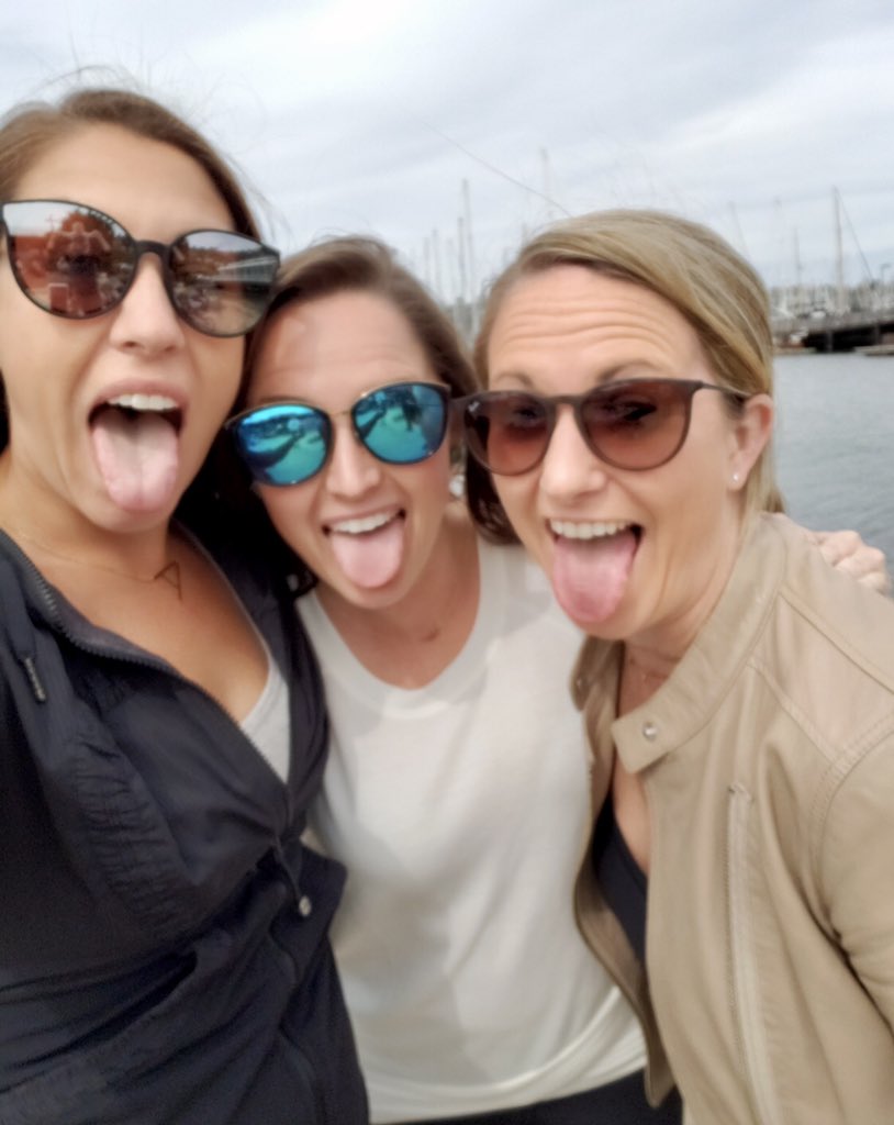 kaitpiddington's tweet photo. Congratulations on 7 years to @Lauran, I’ve been SO lucky to work alongside you for the past 3 years. From using plastic cups to put a phone on speaker during a meeting to drinking wine in Sausalito, you’re the #OriginalDriver https://t.co/Ir7B48DrmN