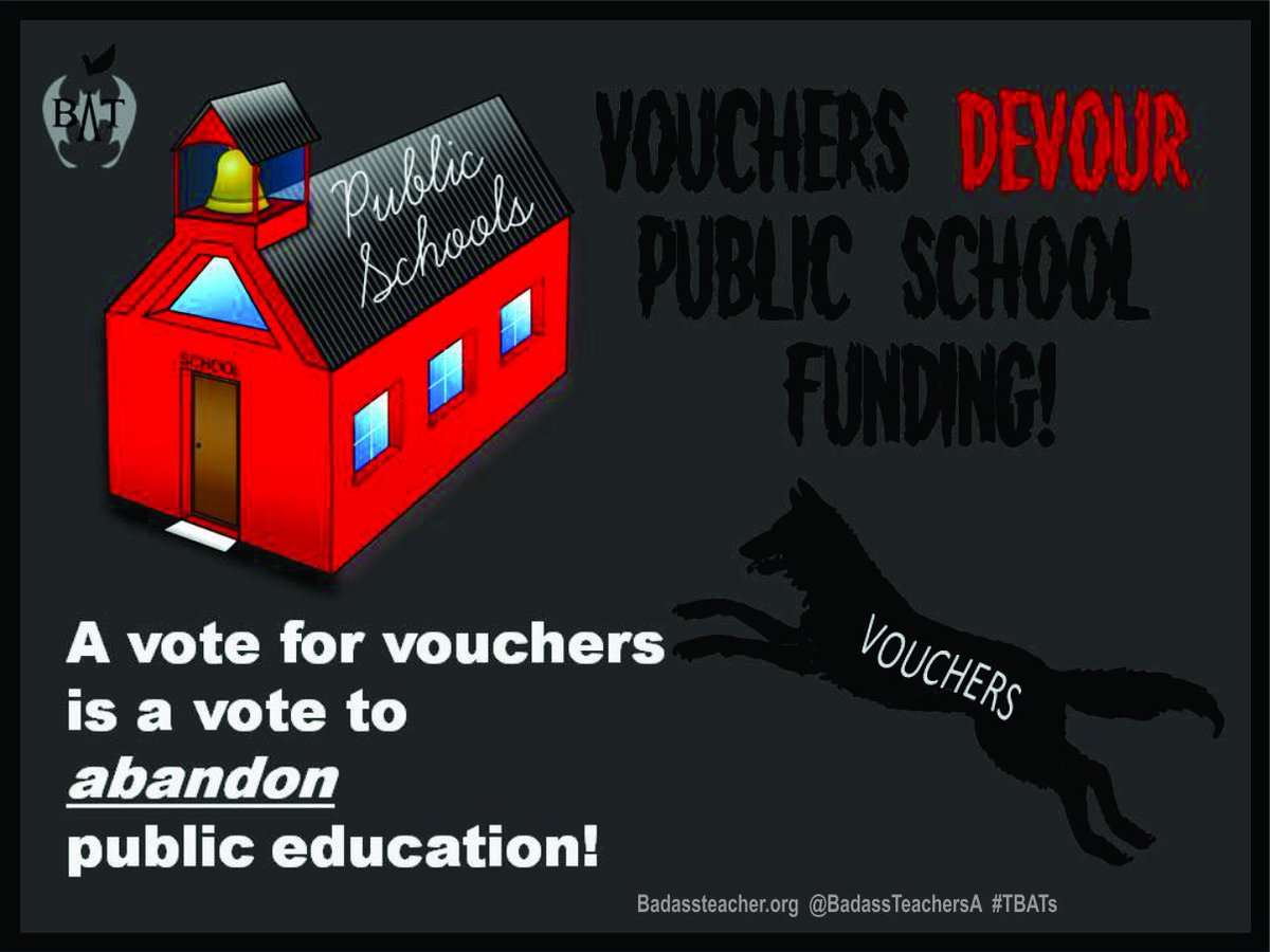 Send a letter to your legislative rep today to say NO to @BetsyDevos & #NoFreedomScholarship! actionnetwork.org/letters/priori… #TBATs .@BadassTeachersA @Rosadelauro @RebRoybalAllard @RepBarbaraLee @Repmarkpocan @RepKClark @RepLoisFrankel @CheriBustos @TomColeOK04 #VoucherVultures