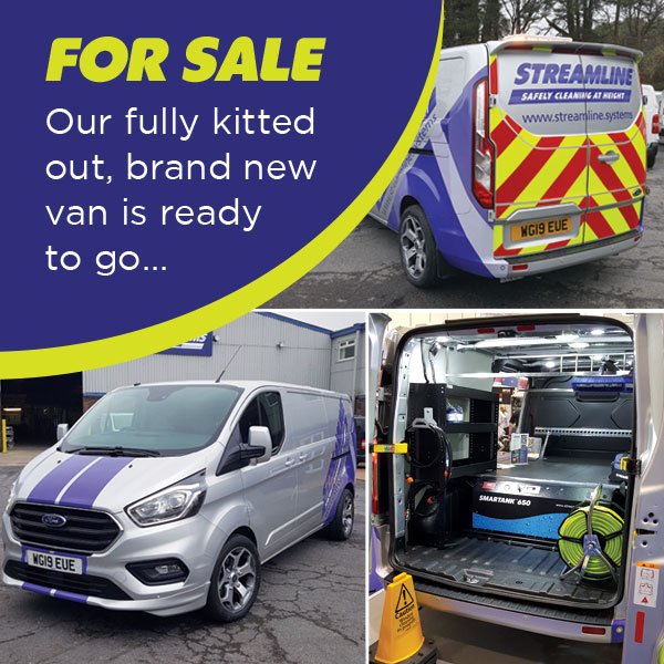 streamline_sols's tweet photo. This beast of a van is fully kitted out and ready to go . . . https://t.co/4mXlZiPUc2 #windowcleaningvan https://t.co/DYorMWeKb0