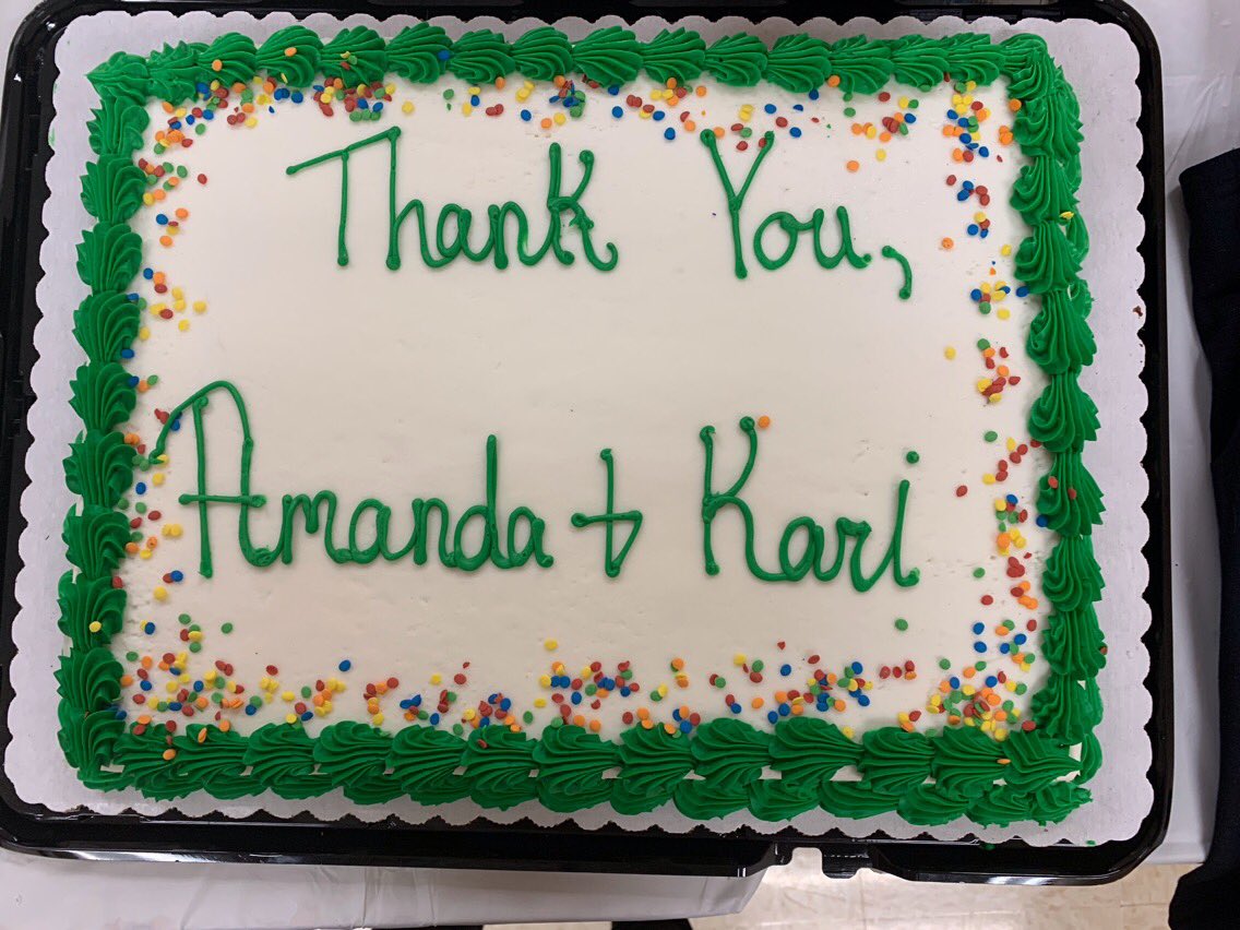 Alacare's tweet photo. In honor of #SocialWorkMonth, the Alacare Scottsboro Branch recognized Amanda Putnam and Kari Owens for all the invaluable work that they do! Thank YOU!
#SocialWorkers #AlacareFamily https://t.co/Wznp2MM1cX