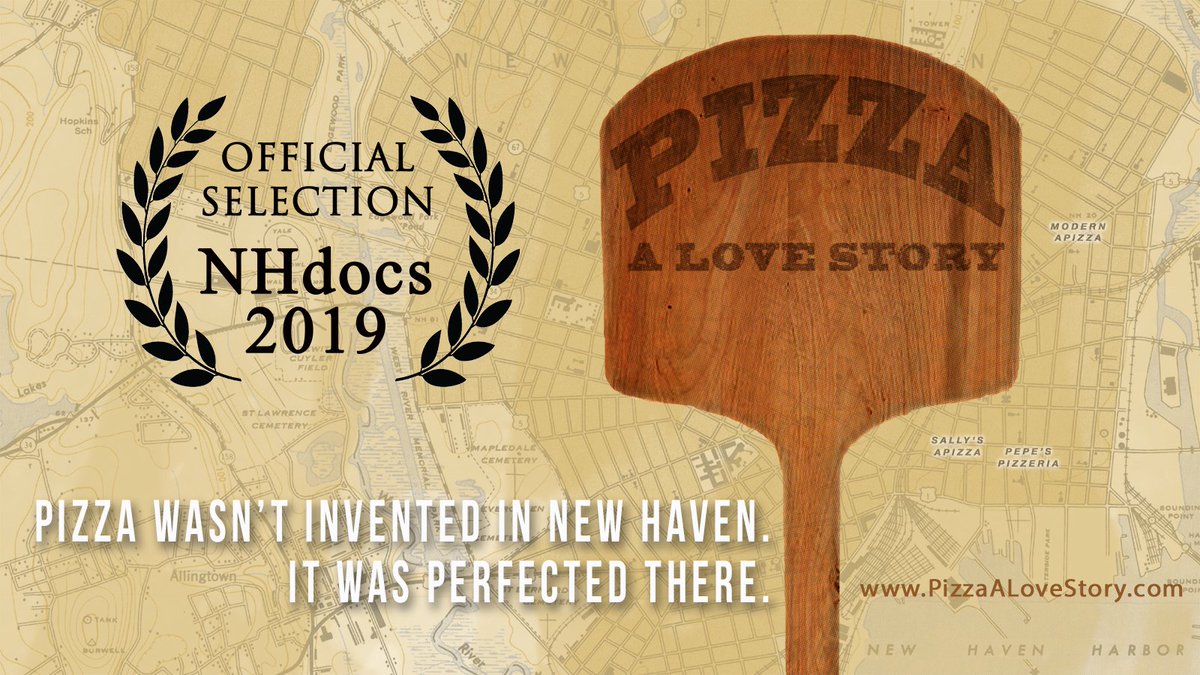 NHdocs's tweet image. Get tickets for #NewHaven premiere of @PizzaALoveStory at @NHdocs They&apos;re FREE! Tickets available TOMORROW 3/27 at 9am for 2 screenings on Saturday June 1 at 6:30pm &amp;amp; 9pm
EARLY: eventbrite.com/e/pizza-a-love… LATE: eventbrite.com/e/pizza-a-love… @ModernApizza @pepespizzeria #NHdocs2019 #NHdocs