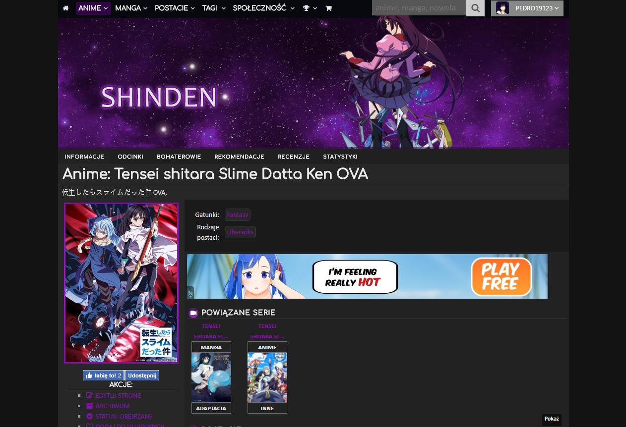 Przemek Wolczyk on X: Tensei shitara Slime Datta Ken OVA 5/10   #anime #shinden #ThatTimeIGotReincarnatedAsASlime   / X