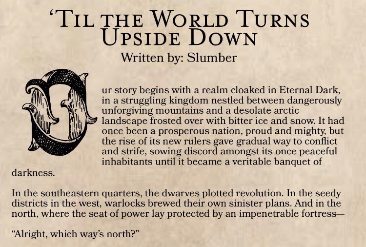 slumberish's tweet photo. So excited to share an ACTUAL PREVIEW of my fic for @hndzine !! (this is from our PDF, it's so on-brand 😭) 

I had a lot of fun playing with narration here, and there are so many beautiful works in the story. And the zine is only $15!! 

POs run til 4/21: https://t.co/x8aIH3Fgx2 https://t.co/U56fDi3lUD