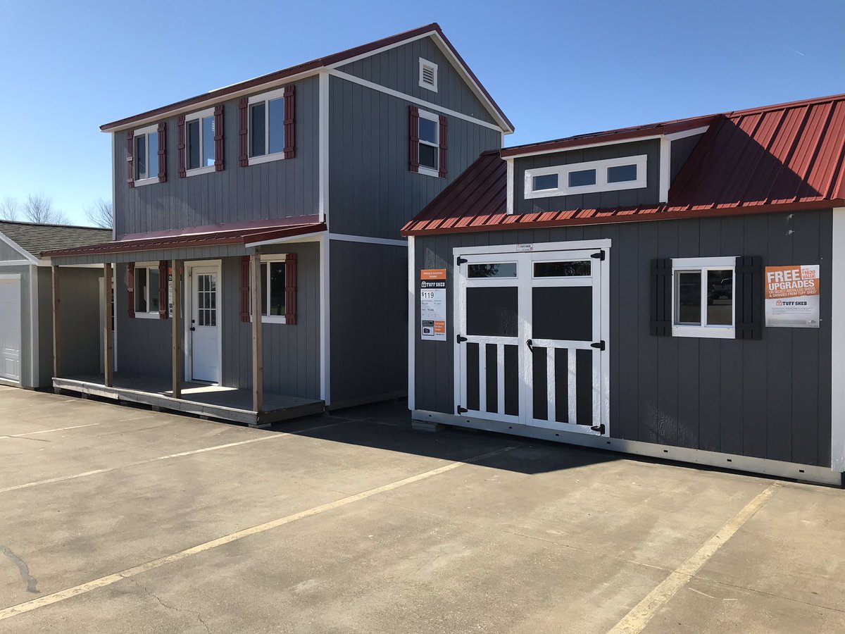 It’s a beautiful day at The Terrell, Tx Home Depot. Come learn about our latest promotion and finally get your storage situation solved with a Tuff Shed!