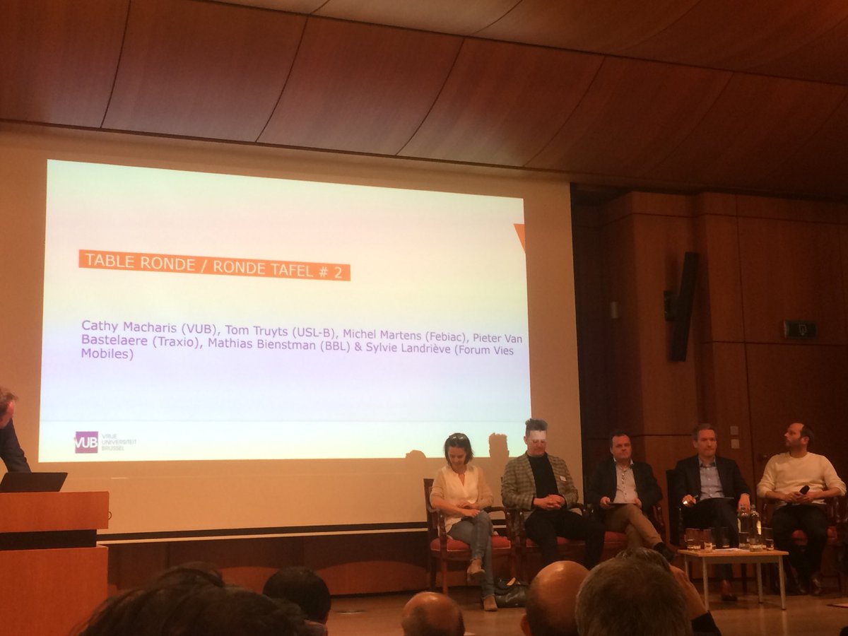 Second debate including <a href="/CathyMacharis/">Cathy Macharis</a> and <a href="/MathiasB9/">Mathias Bienstman</a> about the future of company cars and other mobility systems.