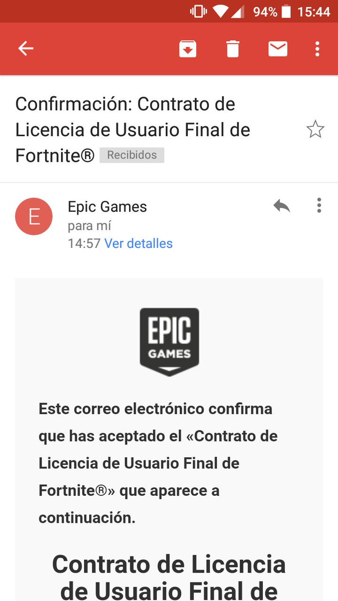 DaveStradlin2's tweet photo. @Fortnite_ES a que se refiere este correo con usuario final? https://t.co/vV1oxidPtJ
