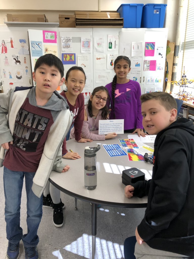 We “broke out! “ Learning about Global Issues while team problem solving.<a href="/POBMS/">POBMS</a>