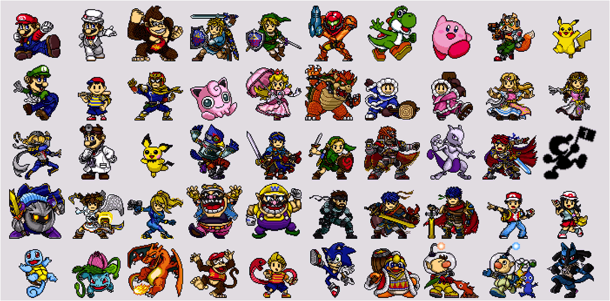 75 キャラ ドット絵 アニメ画像について