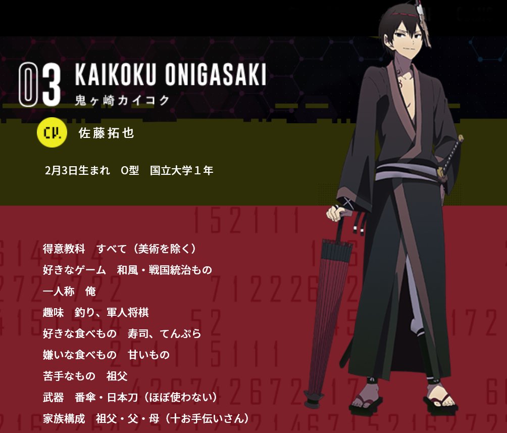 ナカノヒトゲノム【実況中】 CHARACTER.06 【鬼ヶ崎カイコク】 戦国