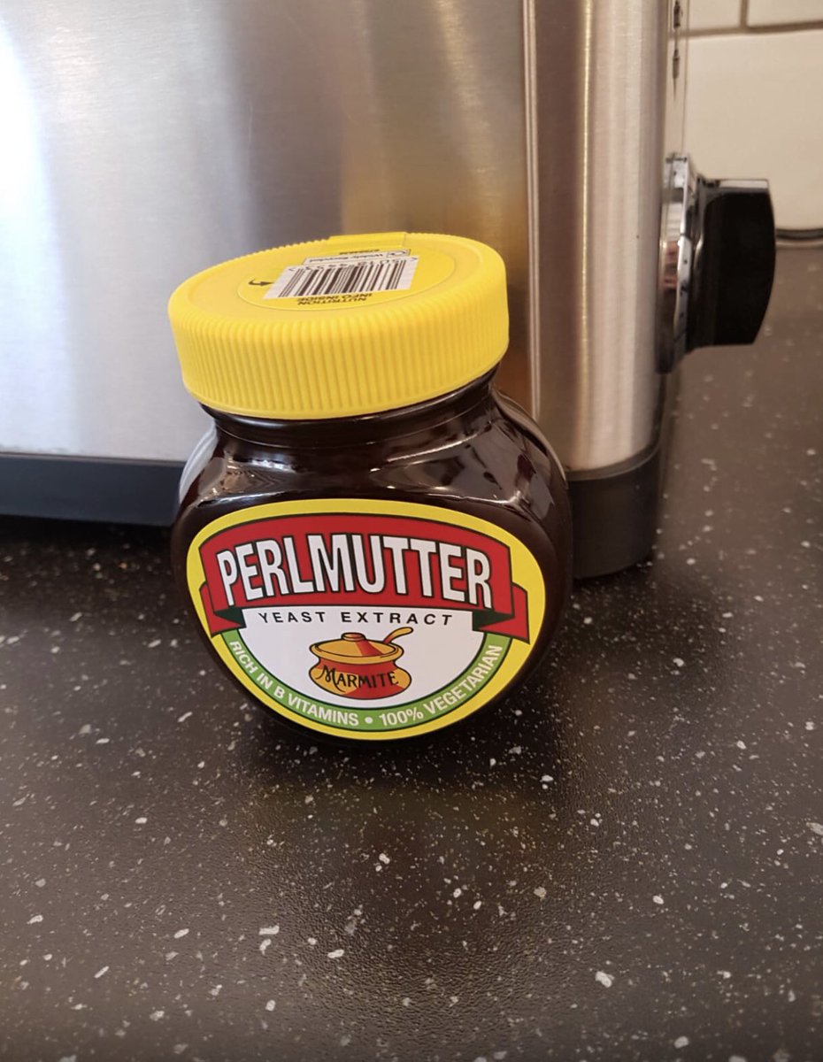 davepperlmutter's tweet image. Only one jar you’ll need!!! @marmite #Perlmutter 😂