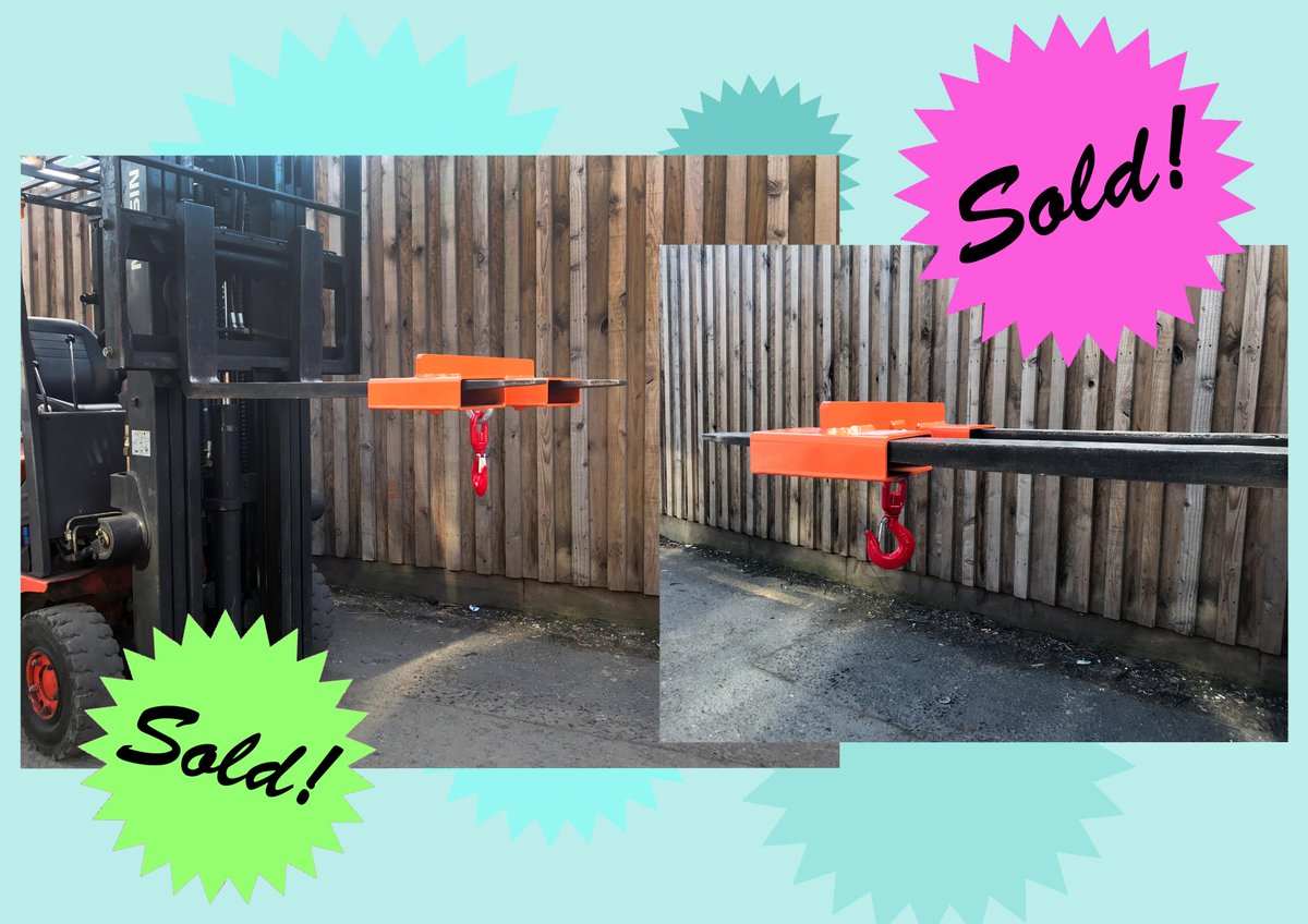 The Fork Lift attachments are starting to move fast. check the link below for more info 
👇👇👇👇👇👇👇👌
ow.ly/A2Sz30ocjcI