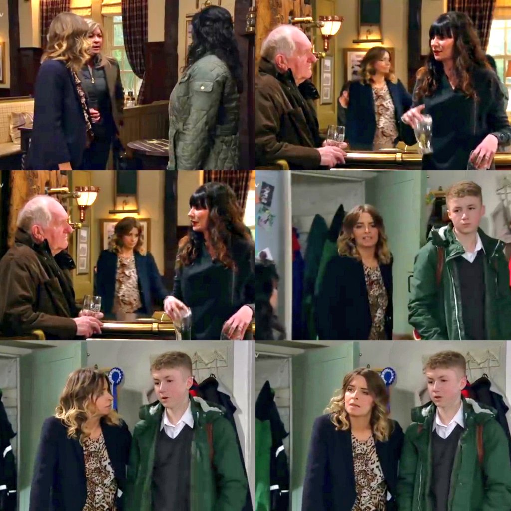 Parkiewolf's tweet photo. 21/3/19 - Loved seeing more protective-mothering Charity 😍 Loved that she made sure Noah was in the clear of any accusations. Just wish she took more notice of him when he wasn't in trouble...

#CharityDingle #VanessaWoodfield #Vanity #VanityFamily #Emmerdale https://t.co/3ARy7SXvJl
