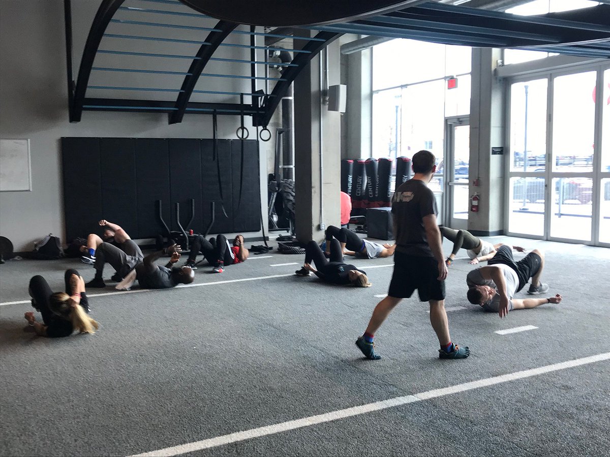 MerrittClubs's tweet photo. They train hard so they can help you get results. Check out Merritt's Tribe coaches hard at work last Friday at the Canton club. #TribeTeamTraining #FitnessThatMatters https://t.co/Kzt81WbHhd