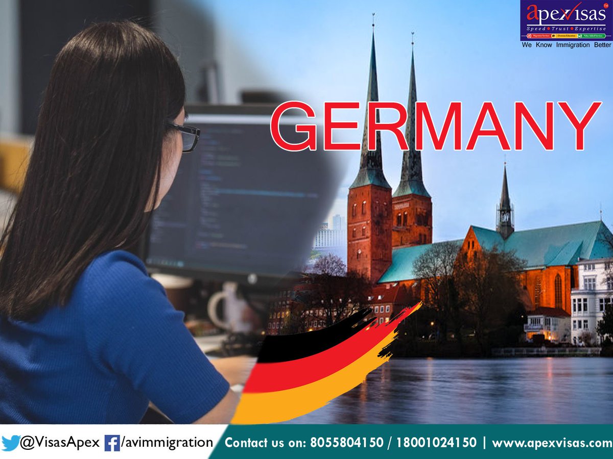 VisasApex's tweet photo. Move To Germany | Work In Germany on #JobSeekerVisa
If you are seeking information on how to apply for #GermanyJobSeekerVisa contact us on: 8055804150 / 18001024150
https://t.co/xvYcTXk75n
#ApexVisas #GermanyVisa #jobingermany #CareerinGermany https://t.co/A2gqUUDjik