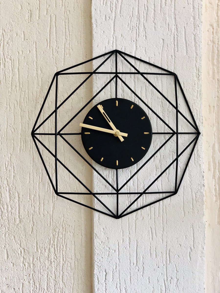 tashashome's tweet photo. The perfect wall clock, need I say more? Available online and in store #TashasHome https://t.co/FCeKdoExkp