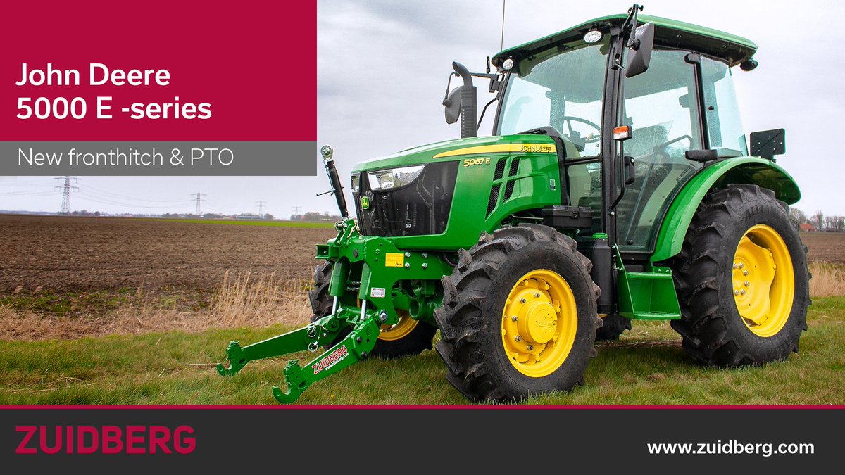 We recently introduced our frontline and PTO options for the John Deere 5000 E -series. Check out our website for further details! 🚜
zuidberg.com/en-uk/product-…