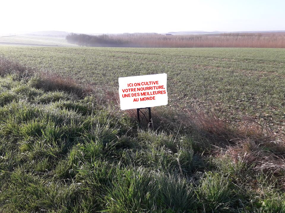 aufildelaphysiq's tweet photo. @agritof60 @FDSEAOise @FNSEA @Agridemain @AgriAvenir Je me suis permis de corriger quelques petites fautes d'orthographe sur le panneau original https://t.co/DYZd4Qr93C