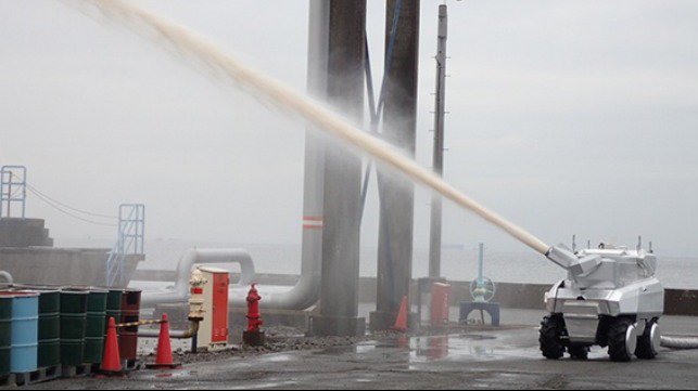 NECSafety's tweet image. MHI Demonstrates Autonomous Fire-Fighting Robots ow.ly/VIIa30oaMtZ #FireFightingRobots #AutonoumouseFireFighting