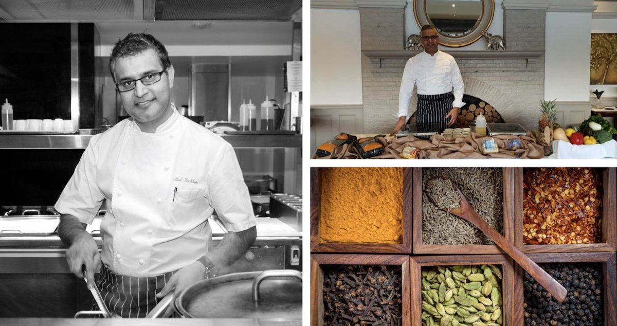 Hawkynsamersham's tweet photo. Back by popular demand, our #chefpatron @chefatulkochhar will be hosting a special culinary masterclass on the 6th April. Learn, discover and create fantastic modern Indian cuisine. Call to book your place today 01494728126 as there is limited availability! https://t.co/Lwa1M2zrIy