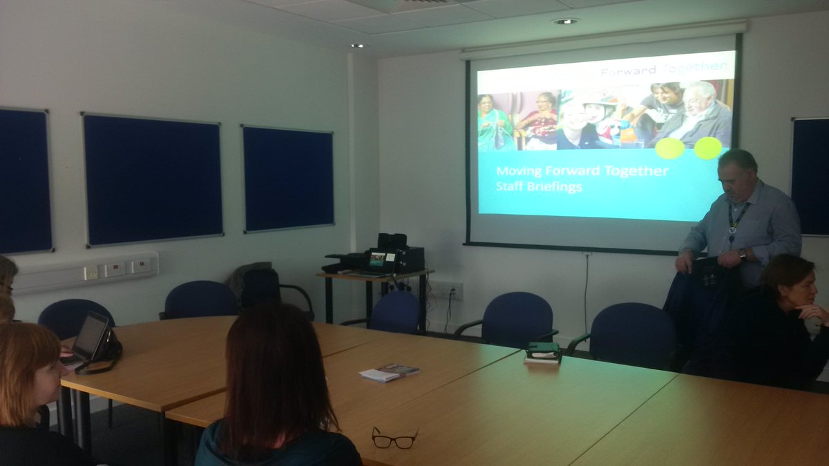 MFTGGC's tweet photo. In Renfrewshire HSCC talking to staff about the future of health and social services #MovingForwardTogetherGGC https://t.co/VOUxUcmTd3