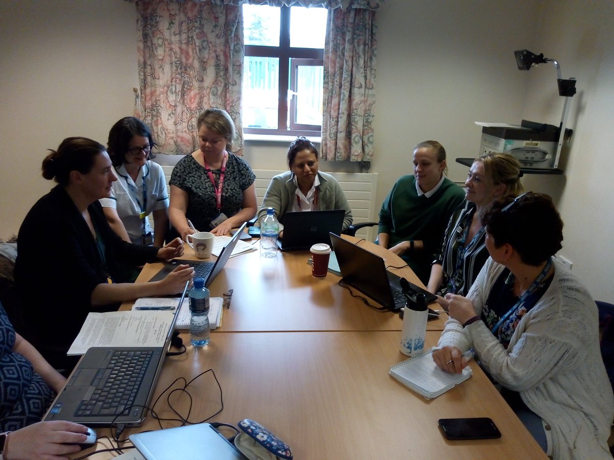 Good to see OTs making personalised care a reality with reps from LPT, UHL and adult social care. <a href="/ColledgeRebecca/">Rebecca Colledge</a> <a href="/RCOT_OP/">RCOT Older People</a> <a href="/rachelbilsboro1/">Rachel McCall 💙</a> <a href="/stephanier_o/">Stephanie O'Connell</a> <a href="/chellecolb/">Michelle Walker</a> <a href="/EmmaArthur1/">Emma Arthur 🍊</a> <a href="/LPTnhs/">Leicestershire Partnership NHS Trust</a> <a href="/uhltherapy/">uhltherapy</a>