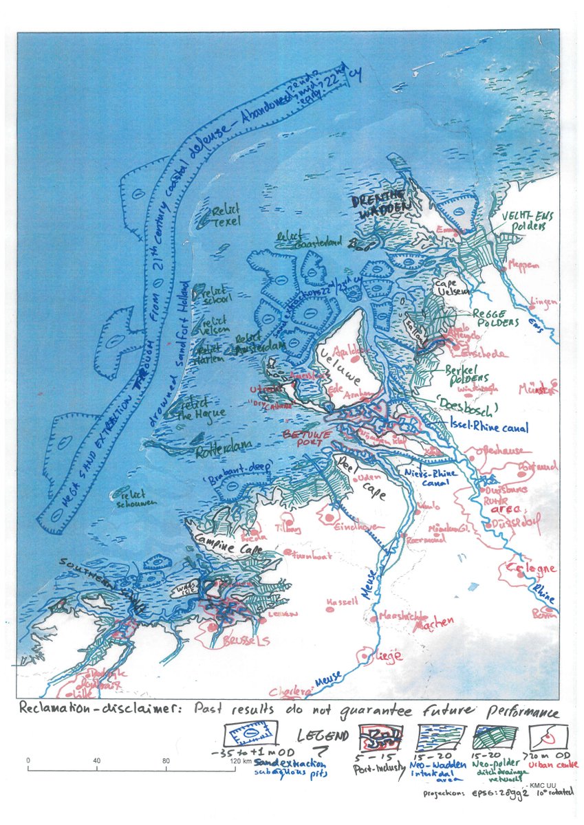UUGeo's tweet photo. In face of rising sea levels the Netherlands ‘must consider controlled withdrawal’ - great longread (in English) in @vrij_nederland magazine https://t.co/MOxGSMfja1 @UUBeta  @deltares @tudelft @hsrotterdam @dwallacewells @erikmconway @NaomiOreskes @Lijnonline @henkovink https://t.co/Ijg5zZf0Kz