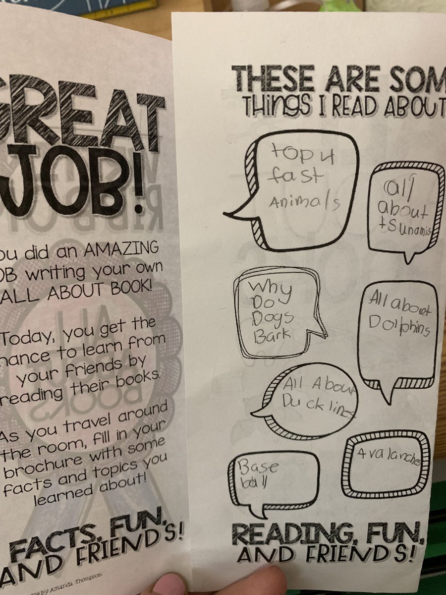 AmyRose2020's tweet image. The beautiful part about writing is it doesn’t have to be perfect to celebrate it. Here are some enthusiastic and proud non-fiction writers! ✏️🎉#worksofheart
@ARPanthers