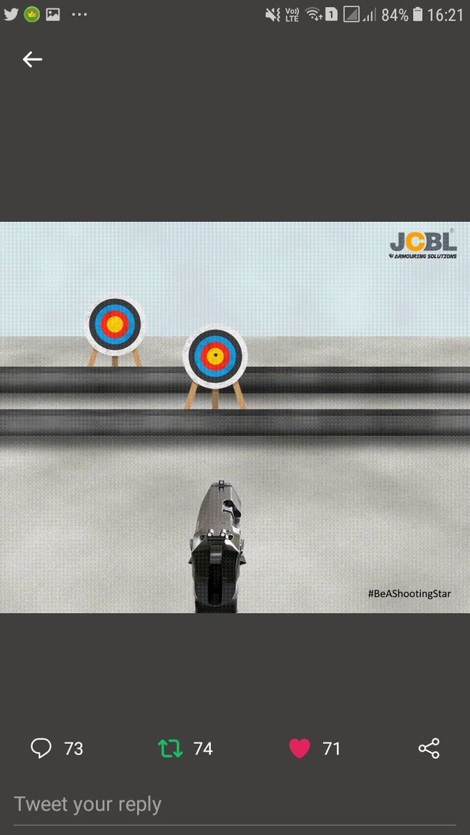 rajeevkshitij's tweet photo. @jcblarmoring #BeAShootingStar #JCBLArmouringContest My perfect taget hit shot screenshot join @prachimana @mysterioussu @pari0275 @KarunaS69766759 @Dheerajverma20 https://t.co/E7g9biVuI6