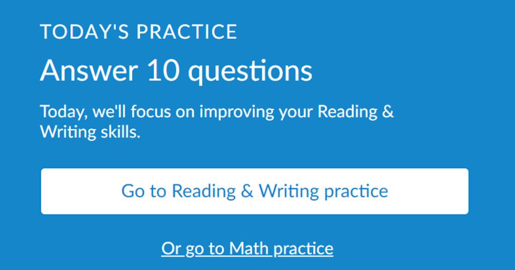 MyBigFuture's tweet photo. Did you know⁉️

When you link your College Board and Khan Academy accounts, you get these resources for free:

▫️ Personalized practice questions
▫️ 8 full-length practice exams 

👉 Get started now: https://t.co/9ye5xOJQXX https://t.co/ET0Qctd0K3